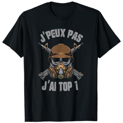 Warzone Player Top 1 des jeux vidéo de jeu T-Shirt
