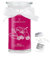 JuwelKerze Hibiscus & Juicy Raspberry Armband Silber - Schmuckkerze 80 Std - große Duftkerze mit Fruchtigem Duft - rosa Kerze mit Schmuck Überraschung - Geschenke für Frauen, Geburtstag