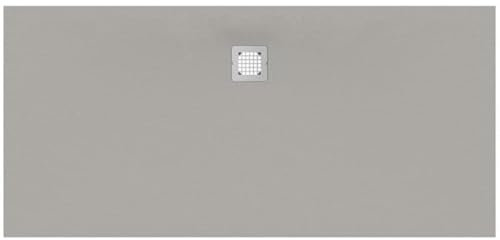 Ideal Standard Ultra Flat S piatto doccia rettangolare 2000x900 mm, scarico al centro, profondità interna 15 mm, K8343, Colorazione: grigio quarzo