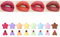 CHSEEO 8 Farben Lippenstift Set Matt, feuchtigkeitsspendender wasserdicht tragbar, niedlicher Mini-Lippenstift in Kapselform Geschenkbox Schönheitskosmetik Kosmetika Geschenk für Mädchen Frauen #4