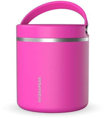Hydrapeak Termo de acero inoxidable aislado al vacío de 25 onzas | Termo para niños para alimentos calientes y fríos, termo de sopa de boca ancha a prueba de fugas para adultos, 10 horas de calor y 16