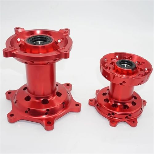 Motorradzubehör Für CR 125 250 Für CRF250R CRF450R CRF450X CRF250X CRF 250 450 02-14 Motorrad CNC Gefräste Vorder- Und Hinterradnabe Motorrad Vorderrad-Hinterradnabe