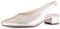 Gabor Damen Slingpumps, Frauen Absatzschuhe,Court Shoes,Slingback,knöchelriemchen,high Heels,Heels,stoeckelschuhe,Puder (bezogen),37.5 EU / 4.5 UK