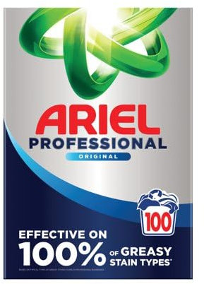 Ariel Professional Washing Powder Detergent 5.5kg Bulk Pack Intense Deep Clean Brilliant White Clothes Fresh Scent Laundry Powder for All Washing Machines Front and Top Loaders Commercial Use