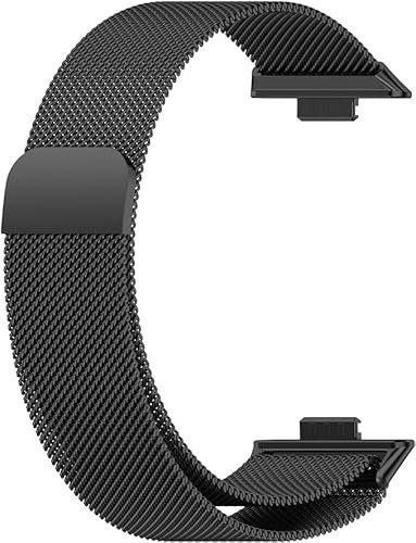 Bracelet de montre pour Huawei Watch Fit 4/4 Pro, bracelet de rechange en maille métallique en acier inoxydable pour montre connectée Huawei Watch Fit 4, homme et femme, taille unique, Aluminium