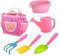 Kisangel 1 Ensemble Ensemble d'outils de Jardin Jardinage Enfants Jouets Outils agricoles pelles drôles Mini râteau Mini Outil de Plantation Mini pelles de Jardin arrosoir Chiffon Rose
