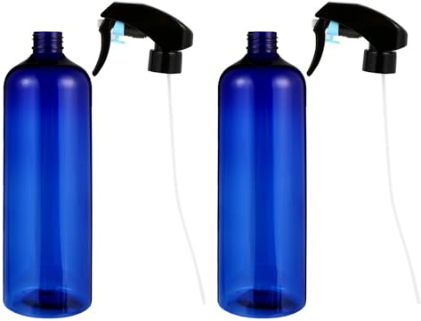 Wassersprühflasche 2 Stück 500ml aus Kunststoff Blau