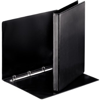Esselte Essentials Präsentation Binder 4 Ring 3 cm Schwarz
