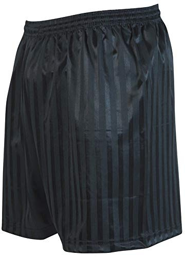 Precision Striped Continental Football Shorts 22-24 Black