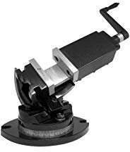 PAULIMOT 3-Achsen Maschinenschraubstock 52 mm Backenbreite 360° drehbar