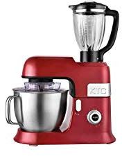 Kitchencook - Robot Pétrin 6,5l Avec Blender - 1300w - 10 Vitesses+pulse - Mouvement Planétaire - Bol En Acier - Kit Pâtisserie