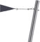 Toldoro® 3,5m Sonnensegelmast mit Augbolzen / Ø70mm Wandung rostfreier Sonnensegelmast aus V2A Edelstahl/Pfosten für Sonnensegel/Stabiler Sonnensegel Mast