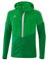 Erima Squad Kapuzen-Trainingsjacke Gruengrau, XL Unisex