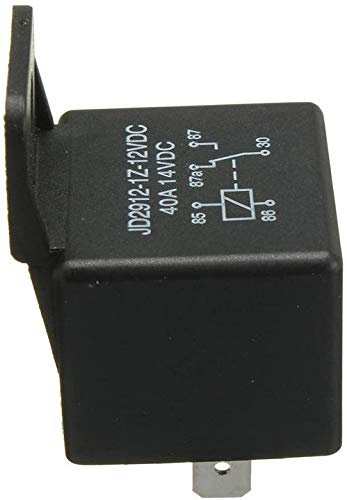Aeromdale 12 V Volt 40 A Ampere 5-poliges Wechselrelais für Auto, Motorrad, Boot und Fahrrad