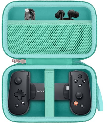 khanka Étui pour manette de jeu mobile Backbone Pro/Backbone One, étui de transport compatible avec manette de jeu mobile Backbone Pro/Backbone One, étui uniquement (bleu sarcelle)