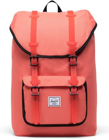 Herschel Supply Co. Little America Mid-Volume Porcelain Rose One Size, Orange/Abendrot im Zickzackmuster (Sunset Chevron), Classic