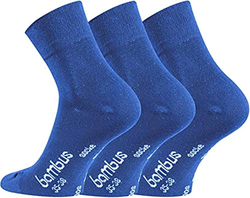 FussFreunde 6 Paar Bambussocken, Kurz- oder Sneaker-Socken und zusätzlicher ANTI-LOCH-GARANTIE