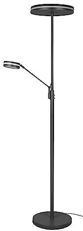 Trio Leuchten LED Stehleuchte Franklin 426510242, Metall Anthrazit, inkl. 35 Watt LED, Farbwechsel, Dimmer