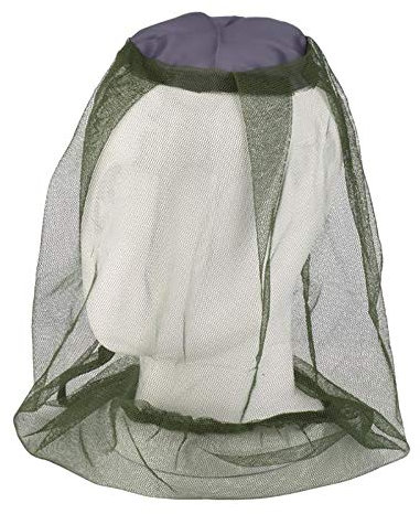 6 Stück Kopf Moskitonetz, Nylon Mückenschutz Hut Moskitonetz Kopfschutz für Outdoor Wandern Camping Klettern Spazierengehen
