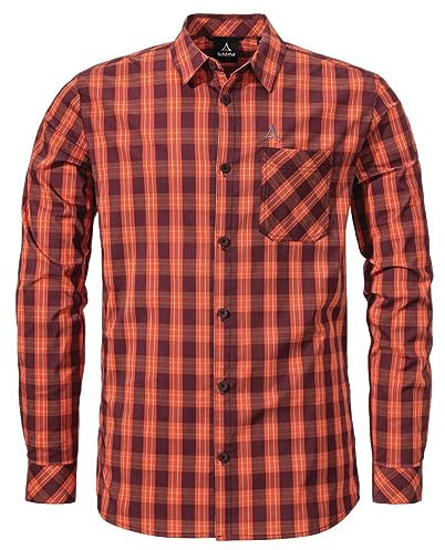 Schöffel Shirt Sobra M Dark Burgundy - 50