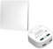 SPORWAY Juego de interruptores inalámbricos, interruptor de luz inalámbrico, interruptor de pared inalámbrico con receptor, IP44, resistente al agua, interruptor de pared, interruptor de luz,