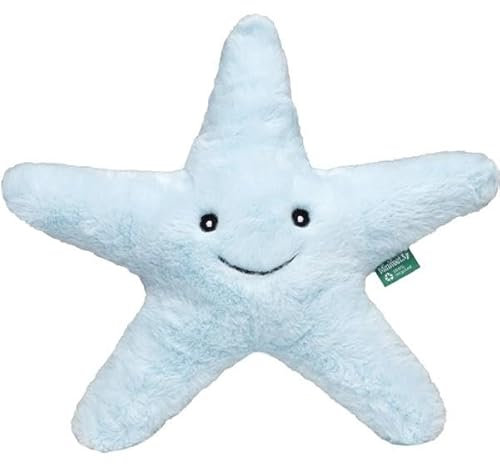 Duckshop RecycelStern - blau - Kuscheltier I Stofftier I Plüschtier I Geschenk für Kinder
