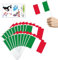 Bandiere Dell'italia a Manovella Italiane Bandiera Della Stamina, Mini Bandiera Della Italia, 20 Pezzi Bandiera Italia Con Bastoncino, Mini Bandiera Italiana, Bandiera Della Italia