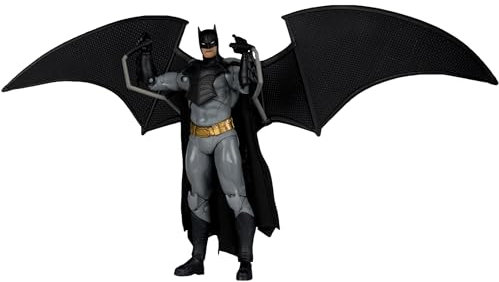 McFarlane Toys - Figurine DC Multiverse Batman avec Chauve-Souris (la treizième Heure) Gold Label 17,8 cm