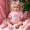 BABESIDE Reborn-Baby Mädchen – 20 Zoll Große, Süße, Blonde, Realistische Neugeborenen-Babypuppe, Lebensechte, Bewegliche Reborn-Puppe Mit ZubehöR und Box für Kinder Ab 3 Jahren