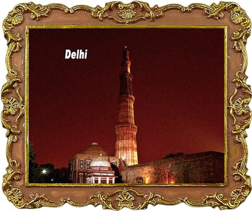Delhi India Touristen-Souvenir-Kühlschrankmagnet, Kühlschrankdekoration, Magnete