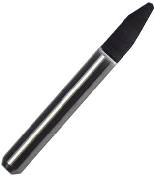 1 pc 4 Mm SHK Carbure Arrondi Bas Sculpture Fraises V Couteau De Coupe Gravure Bits Précis Rayonné CNC Routeur V Bits