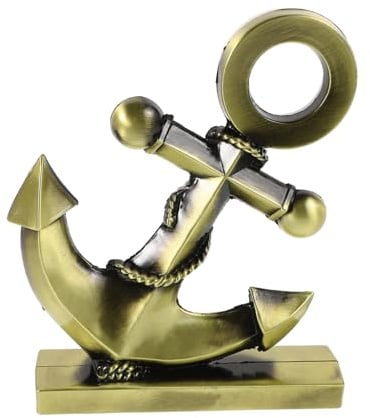 Cabilock Ancora Ornamentale in Decorazione Da Statuina Vintage Ristorante e Bar Arredamento Costiero Retrò