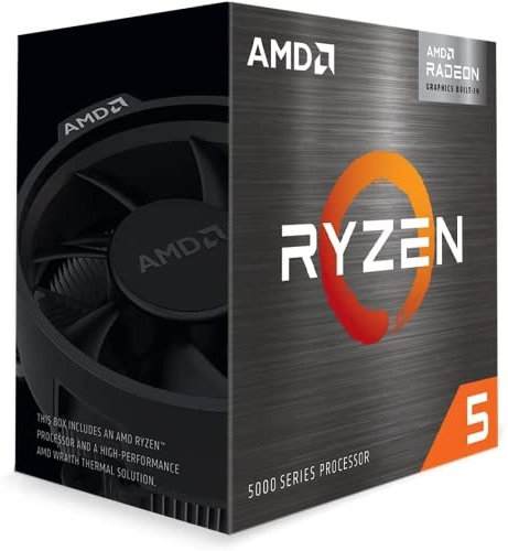 AMD-Prozessor, Sockel AM4-3,9 GHz (4,4 GHz max.), 6 Kerne, 16 MB, L3-65 W, Radeon-Grafik, ideal für Gaming und Multitasking.