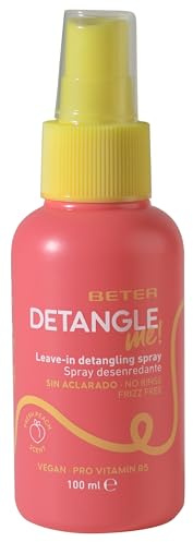 Beter - Spray districante senza risciacquo 100ml, con Pro vitamina B5, olio di cocco, burro di karité e aloe vera, idrata, nutre e controlla il crespo, balsamo vegano per tutti i tipi di capelli.