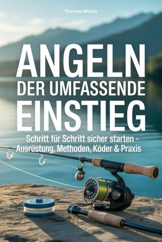Angeln – der umfassende Einstieg: Schritt für Schritt sicher starten – Ausrüstung, Methoden, Köder & Praxis