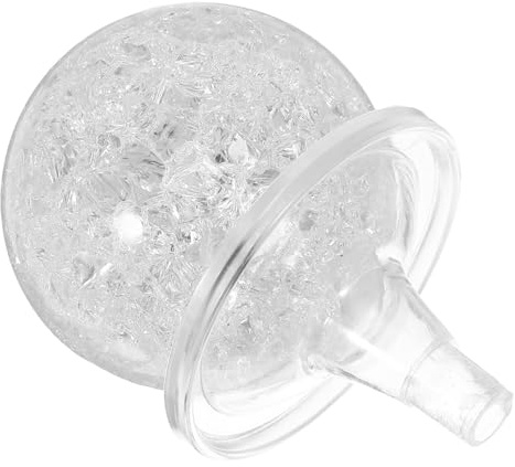 SHINEOFI Bubble Glass Sphere Crystal Ball for Indoor Water Fountain Tabletop Feature Rotating Ornament Suitable for Relaxation and Fountain Decoration