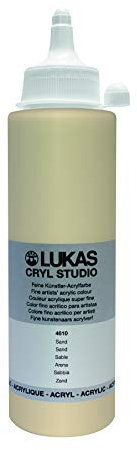 LUKAS Cryl Studio 250 ml, Acrylfarbe in Premium-Qualität, Sand