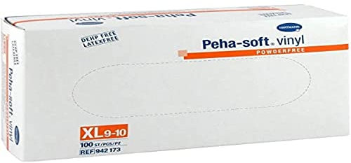 Paul Hartmann AG Peha Soft Vinyl UNT.Handschuhe Puderfr. Unster. XL 100 St