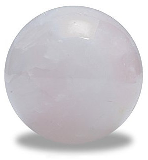 Quartz Rose [Sphere] Lithotherapie Pierre Naturelle Mineraux [Equilibre et Sens]