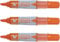 Pilot Pack of 3Marker Begreen V Board Master Chisel Medium Orange Pasteaa