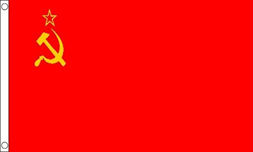 Flag Wholesaler USSR Flagge, Mehrfarbig, Large