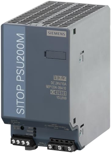 SIEMENS 6EP1334-3BA10-8AB0 Hutschienen-Netzteil (DIN-Rail) 24 V/DC 10A Inhalt 1St.