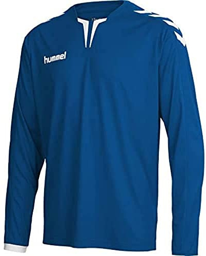 hummel Jungen Trikot Core Long Sleeve Poly Jersey, Argentinien Blau, 164-176