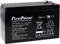 Powery® Batterie au gel de plomb First Power pour : UPS APC Power Saving Back-UPS Pro 550 7 Ah 12 V