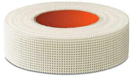 RESTPOSTEN, Glasfaser-Gewebeband selbstklebend 50 mm x 90m, PROFI PRODUKT Gitterrißbrücke,für Gipskartonplatten, Sanierungsband für Risse und Löcher