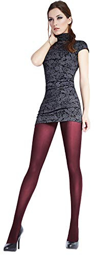 Giulia Blues 70 Marsala M blickdichte strumpfhose