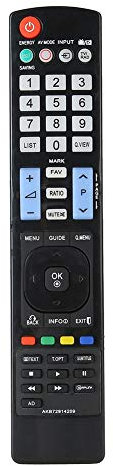 Mando a Distancia para TV Control Remoto Universal para Televisores Reemplazo de Controlador para Televisión para 42LE4500 AKB72914209 AKB74115502 AKB69680403 47LE5310 42LE5310 55LE5310