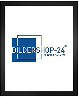 Bilderrahmen modern stabil RahmBig Schwarz 100 X 150 cm Rahmen für Bilder Urkunden Poster Farbe & Größe wählbar