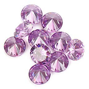 gofidin 10 unidades/bolsa de diamantes de imitación para decoración de uñas, cristales artificiales coloridos de circonita cúbica, forma de diamante súper brillante (8)