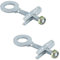Cyclingcolors 2x tensor de cadena M6 x 100 tornillos con tuerca y pinza para moto